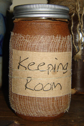 CA162 16 oz. Keeping Room Jar Candle