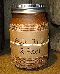 CA190 16 oz. Apple Jack & Peel Jar Candle