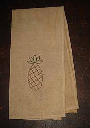 CL122 Embroidered Pineapple Towel