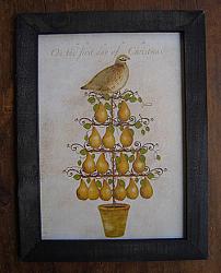 CT399 Partridge In A Pear Tree Print
