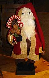 CT546 Santa Holding Candy Cane