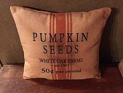 FH245 Pumpkin Seeds Pillow