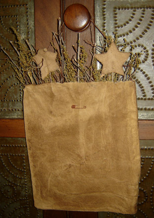 MO210 Hanging Stained Muslin Bag