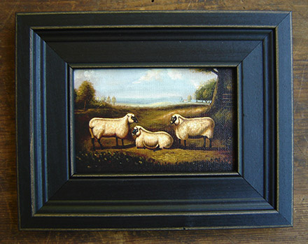 PS174 Three Prize Sheep Painting