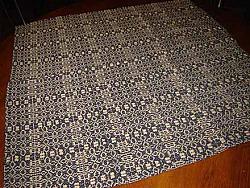 WV304 Wentworth Navy/Linen 34" Table Square