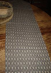 WV317 Packsville Rose Black & Cream Long Runner
